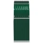 Grüner Holzhalter aus verzinktem Stahl, 80 x 45 x 120 cm von , Brennholztaschen und -halter - Ref: Foro24-364539, Preis: 47,1...