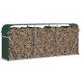 Grüner Holzhalter aus verzinktem Stahl, 234 x 45 x 100 cm von , Brennholztaschen und -halter - Ref: Foro24-364545, Preis: 65,...