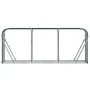 Grüner Holzhalter aus verzinktem Stahl, 234 x 45 x 100 cm von , Brennholztaschen und -halter - Ref: Foro24-364545, Preis: 65,...