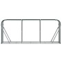 Grüner Holzhalter aus verzinktem Stahl, 234 x 45 x 100 cm von , Brennholztaschen und -halter - Ref: Foro24-364545, Preis: 65,...