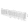 Gabionenbett aus Stahl 540x90x100 cm von vidaXL, Töpfe und Pflanzgefäße - Ref: Foro24-143554, Preis: 280,72 €, Rabatt: %