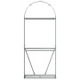 Leñero de acero galvanizado marrón 80x45x190 cm de , Bolsas y soportes de leña - Ref: Foro24-364570, Precio: 61,72 €