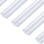 Clips für Gartengitter 100 Einheiten transparentes PVC von vidaXL, Zubehör für Tore und Zäune - Ref: Foro24-45476, Preis: 26,...
