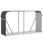 Leñero de acero galvanizado gris antracita 180x45x100 cm de , Bolsas y soportes de leña - Ref: Foro24-364564, Precio: 56,23 €...