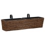 Pflanzgefäß-Set 2-teilig braune Wasserhyazinthe von vidaXL, Töpfe und Pflanzgefäße - Ref: Foro24-45581, Preis: 97,68 €, Rabat...