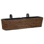 Planter set 2 pieces brown water hyacinth by vidaXL, Pots and planters - Ref: Foro24-45581, Price: 103,12 €, Discount: %