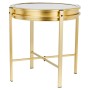 Home&Styling Side table with gold clock by , Side tables - Ref: Foro24-447476, Price: 50,26 €, Discount: %