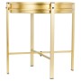 Home&Styling Side table with gold clock by , Side tables - Ref: Foro24-447476, Price: 50,26 €, Discount: %