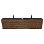 Pflanzgefäß-Set 2-teilig braune Wasserhyazinthe von vidaXL, Töpfe und Pflanzgefäße - Ref: Foro24-45581, Preis: 97,68 €, Rabat...