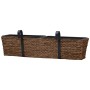 Pflanzgefäß-Set 2-teilig braune Wasserhyazinthe von vidaXL, Töpfe und Pflanzgefäße - Ref: Foro24-45581, Preis: 97,68 €, Rabat...