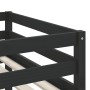Cama alta para niños con cortinas madera pino rosa 90x200 cm de , Camas y somieres - Ref: Foro24-3206972, Precio: 196,89 €, D...