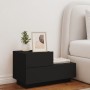 Mesita de noche con luces LED negro 70x36x40,5 cm de , Mesitas de noche - Ref: Foro24-836778, Precio: 73,80 €, Descuento: %