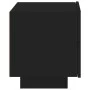 Nachttisch mit LED-Leuchten schwarz 70x36x40,5 cm von , Nachttische - Ref: Foro24-836778, Preis: 73,27 €, Rabatt: %