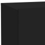 Mesita de noche con luces LED negro 70x36x40,5 cm de , Mesitas de noche - Ref: Foro24-836778, Precio: 73,80 €, Descuento: %