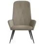 Sillón de relax de terciopelo gris claro de , Sillones - Ref: Foro24-341194, Precio: 88,33 €, Descuento: %