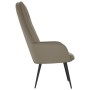 Light Gray Velvet Relaxation Armchair by , Armchairs - Ref: Foro24-341194, Price: 89,44 €, Discount: %