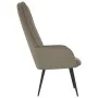 Sillón de relax de terciopelo gris claro de , Sillones - Ref: Foro24-341194, Precio: 88,33 €, Descuento: %