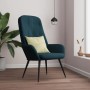 Blue velvet relaxation armchair by , Armchairs - Ref: Foro24-341204, Price: 111,40 €, Discount: %