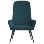 Sillón de relax de terciopelo azul de , Sillones - Ref: Foro24-341204, Precio: 102,93 €, Descuento: %