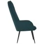 Sillón de relax de terciopelo azul de , Sillones - Ref: Foro24-341204, Precio: 102,93 €, Descuento: %