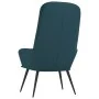 Sillón de relax de terciopelo azul de , Sillones - Ref: Foro24-341204, Precio: 102,93 €, Descuento: %