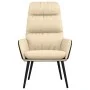 Cream fabric relaxation armchair by , Armchairs - Ref: Foro24-341121, Price: 98,35 €, Discount: %