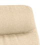 Cream fabric relaxation armchair by , Armchairs - Ref: Foro24-341121, Price: 99,75 €, Discount: %