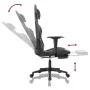Gaming-Stuhl mit Massage-Fußstütze aus schwarzem Camouflage-Kunstleder von , Gaming-Stühle - Ref: Foro24-345468, Preis: 125,5...