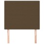Kopfteile 2 Einheiten aus dunkelbraunem Stoff 100x5x78/88 cm von , Kopf- und Fußteile - Ref: Foro24-3116045, Preis: 60,12 €, ...