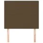 Kopfteile 2 Einheiten aus dunkelbraunem Stoff 100x5x78/88 cm von , Kopf- und Fußteile - Ref: Foro24-3116045, Preis: 57,87 €, ...