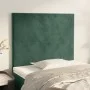 Kopfteile 2 Einheiten aus dunkelgrünem Samt 80x5x78/88 cm von , Kopf- und Fußteile - Ref: Foro24-3116085, Preis: 63,04 €, Rab...
