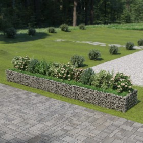 Arriate de gaviones de acero 540x90x50 cm de vidaXL, Maceteros y jardineras - Ref: Foro24-143555, Precio: 148,91 €, Descuento: %