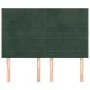 Cabeceros 4 unidades terciopelo verde oscuro 72x5x78/88 cm de , Cabeceros y pies de cama - Ref: Foro24-3116523, Precio: 99,49...