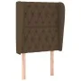 Headboard with dark brown fabric ears 83x23x118/128 cm by , Headboards and footboards - Ref: Foro24-3118269, Price: 93,71 €, ...