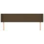 Kopfteil aus dunkelgrauem Stoff, 203 x 16 x 78/88 cm von , Kopf- und Fußteile - Ref: Foro24-3118513, Preis: 66,97 €, Rabatt: %