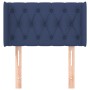 Kopfteil aus blauem Stoff, 83 x 16 x 78/88 cm von , Kopf- und Fußteile - Ref: Foro24-3119084, Preis: 49,33 €, Rabatt: %