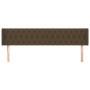 Kopfteil aus dunkelgrauem Stoff, 203 x 16 x 78/88 cm von , Kopf- und Fußteile - Ref: Foro24-3119129, Preis: 101,00 €, Rabatt: %