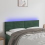 Cabecero con LED de terciopelo gris oscuro 144x5x78/88 cm de , Cabeceros y pies de cama - Ref: Foro24-3121803, Precio: 60,04 ...