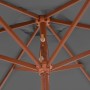 Garden umbrella with wooden pole 270 cm anthracite by vidaXL, Umbrellas - Ref: Foro24-44515, Price: 60,22 €, Discount: %