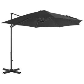 Cantilever parasol with anthracite gray aluminum pole 300 cm by vidaXL, Umbrellas - Ref: Foro24-44622, Price: 126,81 €, Disco...