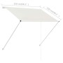 Einziehbare Markise 150x150 cm creme von vidaXL, Markisen - Ref: Foro24-143764, Preis: 46,09 €, Rabatt: %