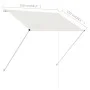 Toldo retráctil 150x150 cm crema de vidaXL, Toldos - Ref: Foro24-143764, Precio: 45,10 €, Descuento: %