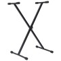 Black Keyboard Stand and Stool Set by vidaXL, Benches and stools - Ref: Foro24-70095, Price: 58,25 €, Discount: %
