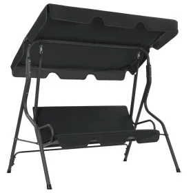 Anthrazitgraue Gartenschaukel 170x110x153 cm von vidaXL, Gartenwippen - Ref: Foro24-45352, Preis: 162,25 €, Rabatt: %