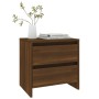 Nachttische, 2 Stück, braunes Holzwerkstoff, 45 x 34,5 x 44,5 cm von vidaXL, Nachttische - Ref: Foro24-813043, Preis: 80,85 €...