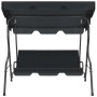 Anthracite gray garden swing swing 170x110x153 cm by vidaXL, Garden rockers - Ref: Foro24-45352, Price: 166,58 €, Discount: %