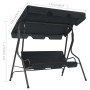 Anthracite gray garden swing swing 170x110x153 cm by vidaXL, Garden rockers - Ref: Foro24-45352, Price: 166,58 €, Discount: %