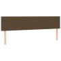 Box spring bed with LED mattress dark brown fabric 180x200 cm by , Beds and slatted bases - Ref: Foro24-3133576, Price: 539,4...