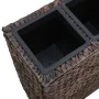 Arriate con 4 macetas jacinto de agua marrón de vidaXL, Maceteros y jardineras - Ref: Foro24-45575, Precio: 116,40 €, Descuen...