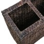 4 Pot Brown Water Hyacinth Flowerbed by vidaXL, Pots and planters - Ref: Foro24-45575, Price: 118,81 €, Discount: %